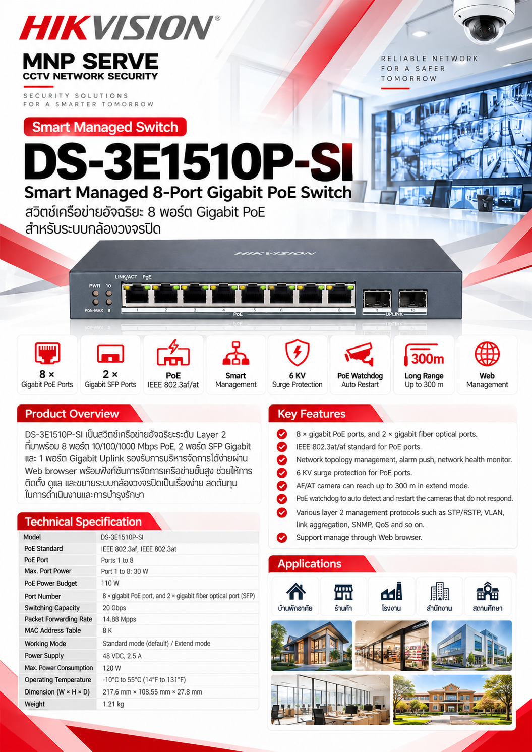 DS-3E1510P-SI 1