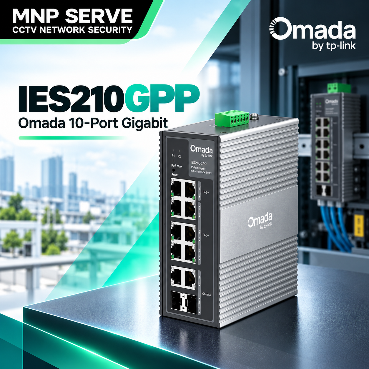 IES210GPP Omada 10-Port Gigabit 2