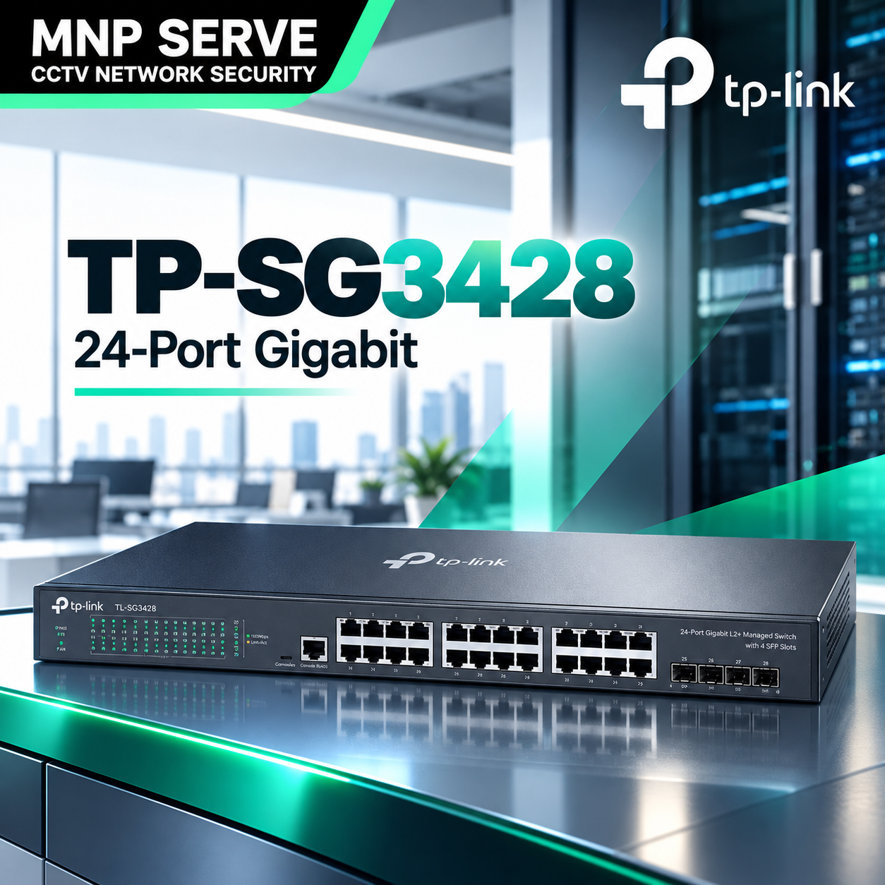 (TP-SG3428) TP-Link 24-Port Gigabit 1
